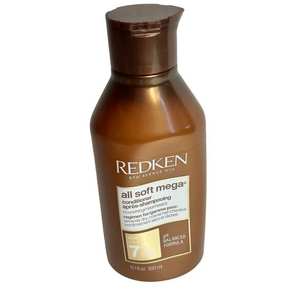 Redken All Soft Mega Conditioner pH Balanced Formula 10.1 oz - Picture 1 of 3